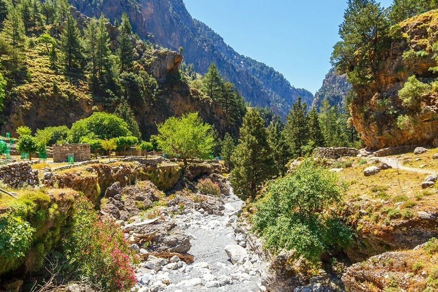 Ущелье Самарья (из района Ираклиона)